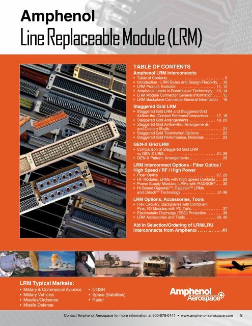 Line Replaceable Module (LRM) - Amphenol Aerospace