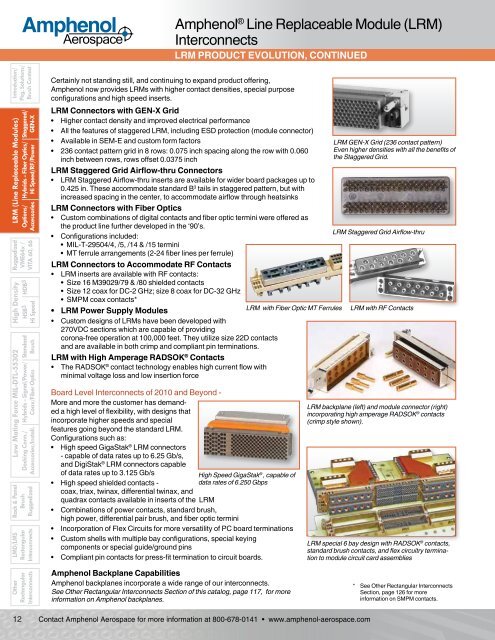 Line Replaceable Module (LRM) - Amphenol Aerospace