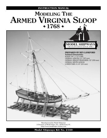 modeling the armed virginia sloop