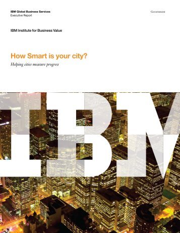 Download the report to assess your city - IBM
