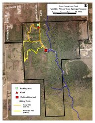 Harold C. Wilson Three Springs Preserve Trail Map - Door County ...