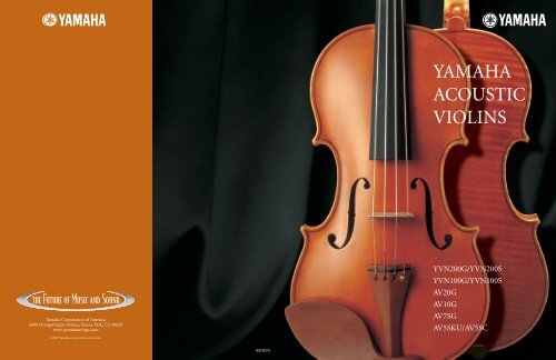 YAMAHA ACOUSTIC VIOLINS - Ymusic.kz