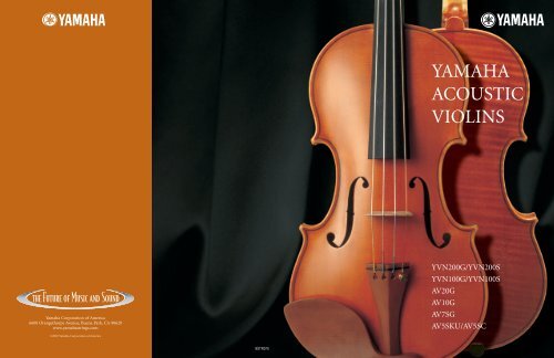 Yamaha on sale acoustic violin