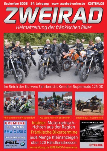 Heimatzeitung der fränkischen Biker - ZWEIRAD-online