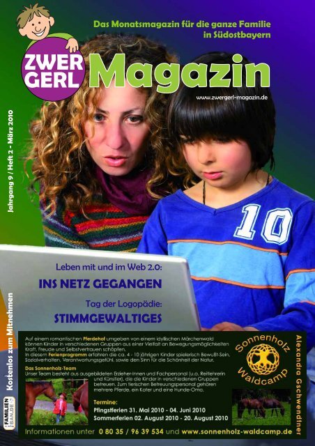 Heft 2 - MÃ¤rz 2010 - Zwergerl Magazin