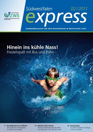 Ausgabe 02/2011 "Hinein ins kÃ¼hle Nass!" - ZWS