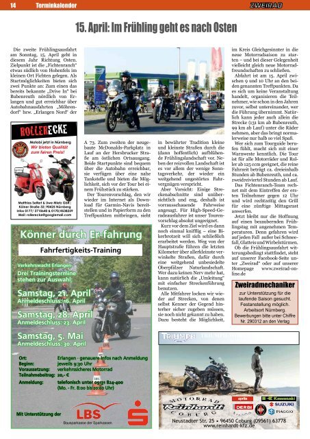 Nachlese: BIKE&amp;FUN Insider: Motorradmarkt: - ZWEIRAD-online