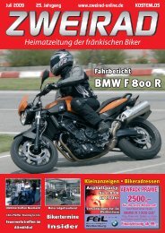 BMW F 800  R - ZWEIRAD-online