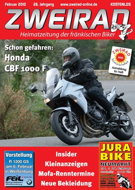 Honda CBF 1000 F Honda CBF 1000 F - ZWEIRAD-online