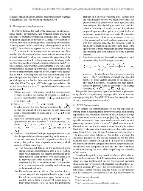 High Performance Computing for Hyperspectral ... - IEEE Xplore