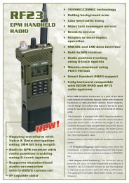 EPM HANDHELD RADIO - DICOM, spol. s ro