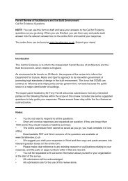 RTPI submission to the Farrell Review - Royal Town Planning Institute