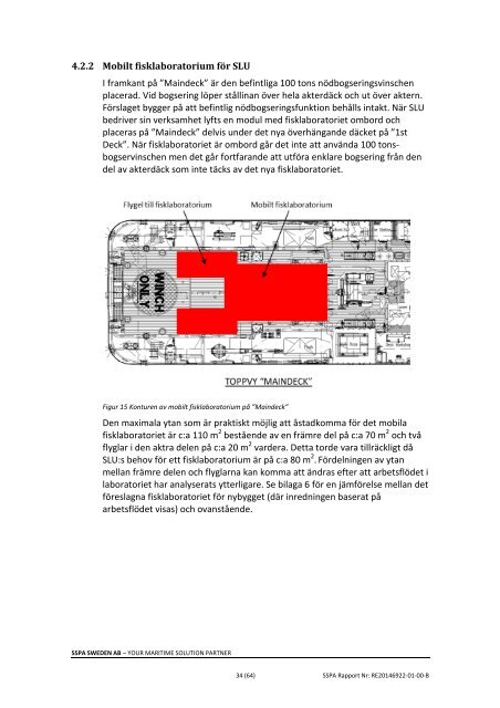 Rapport  - Nytt Forskningsfartyg till SLU och SMHI 140814