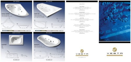 vesta bath brochure - Tiles2Taps