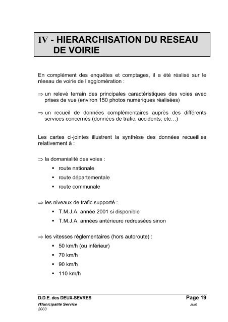 Enquête OD Route - Communauté d'Agglomération de Niort