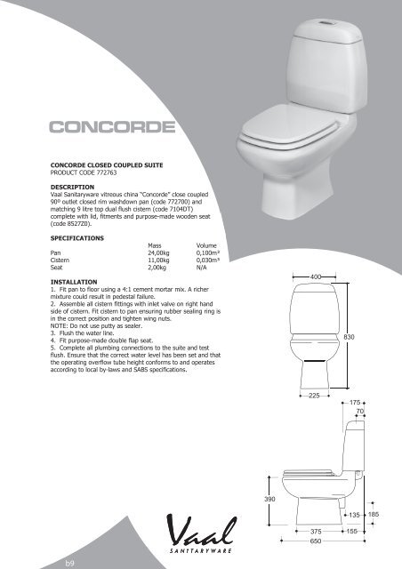 vaal main brochure - Tiles2Taps