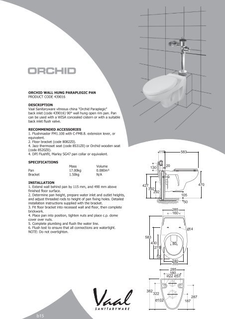 vaal main brochure - Tiles2Taps