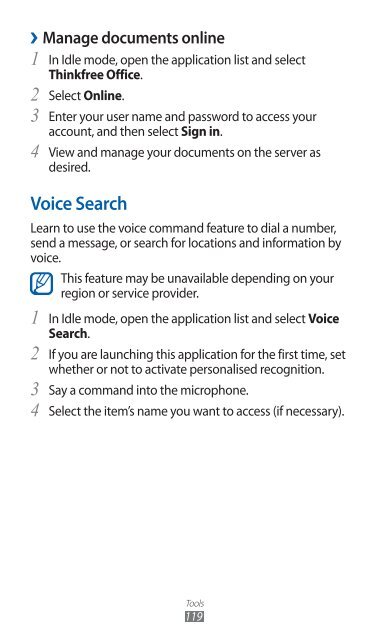 GT-S7500 user manual - Samsung Galaxy Ace Plus - Virgin Media