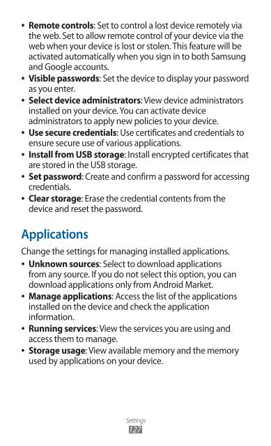 GT-S7500 user manual - Samsung Galaxy Ace Plus - Virgin Media