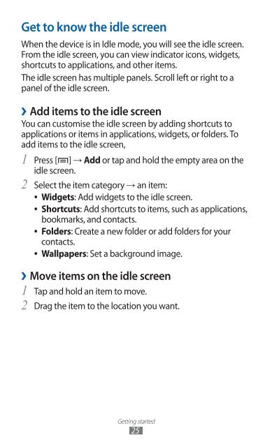 GT-S7500 user manual - Samsung Galaxy Ace Plus - Virgin Media