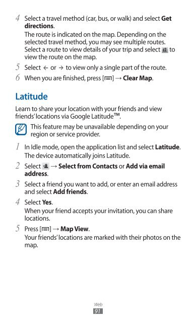 GT-S7500 user manual - Samsung Galaxy Ace Plus - Virgin Media