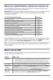 ProSeries Network Installation Guide for the 2006 tax year - Intuit