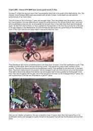 Intense â DTG BMX Team presteert goed in Oss - BikeRight