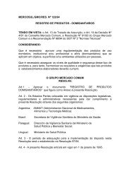 MERCOSUL/GMC/RES. Nº 122/94 REGISTRO DE ... - Mercosur