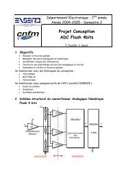 Projet Conception ADC Flash 4bits - Uuu.enseirb.fr