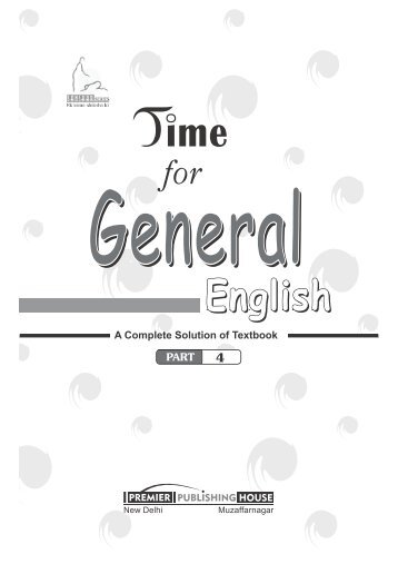 Time for General English Part - 4.pdf - School Books Publishers India