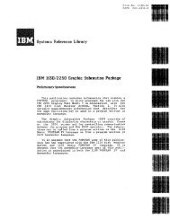 IBM 1130/2250 Graphic Subroutine Package - All about the IBM ...