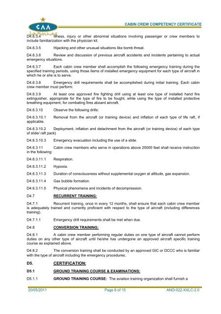 AANO-0022-XXLC-2.0 - Civil Aviation Authority