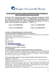 AVVISO ESITO DI GARA N. 522019 AI SENSI DELL ... - ISAC - Cnr