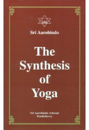 The Synthesis of Yoga