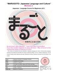 Marugoto Module 2.pdf - The Japan Foundation, Manila