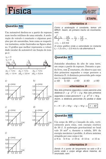 FÃ­sica - Etapa