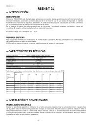 RSENS/T GL - JCM Technologies SA