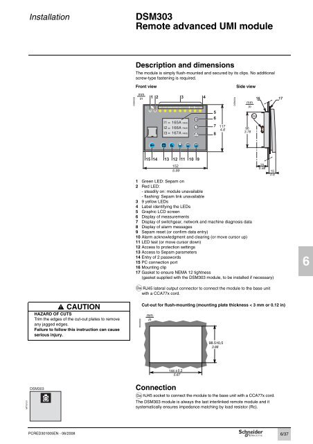 sepam 20 user manual -  Schneider Electric