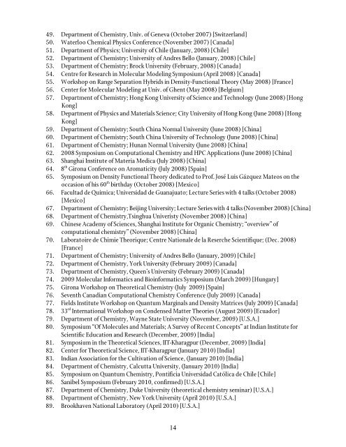 Curriculum Vitae - Department of Chemistry - McMaster University