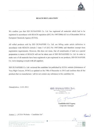 reach certification letter reach compliance letter related keywords reach reach certification letter reach compliance letter related keywords reach
