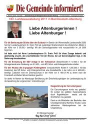 Gemeindezeitung 5/2009 - Marktgemeinde Bad Deutsch-Altenburg