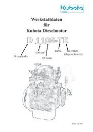 D 1105-TE - Kubota