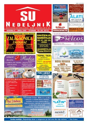 Izreka nedelje: âNajvaÅ¾nija stvar u razgovoru je Äuti ... - Su Nedeljnik