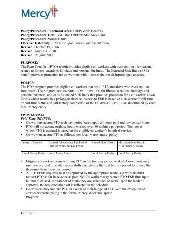 paid time off policy template briefing memo time off policy for volunteering veraworks paid time off policy template briefing memo time off policy for volunteering veraworks