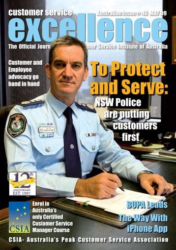 NSW Police: Serving Our Community - Customer Service Institute of ...