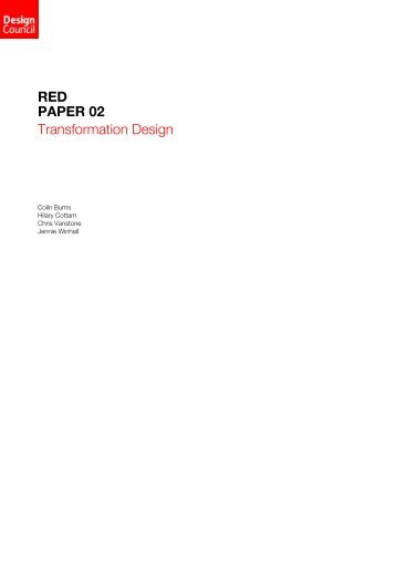 RED Paper 02 - Design Council