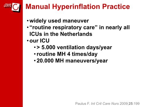 Session 09.4 Routine versus on demand manual hyperinflation in ...