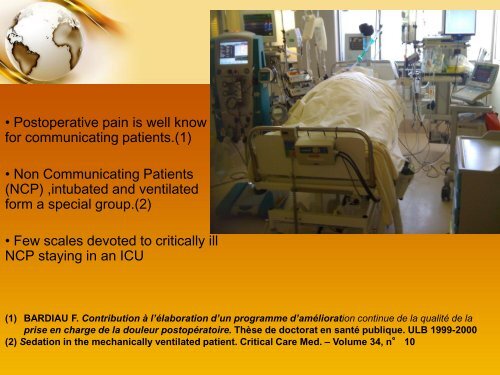 Further assessment of a behavioural pain scale or Dolousi Pain ...