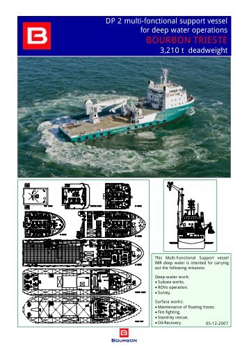 1- MPSV BOURBON TRIESTE-BO. - Shipyard De Hoop