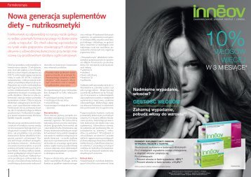 Nowa generacja suplementÃ³w diety â nutrikosmetyki